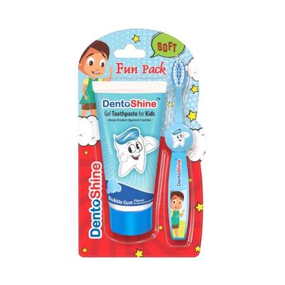 Dentoshine Bubble Gum Flavour Kids Fun Pack 80 gm - Toothpaste