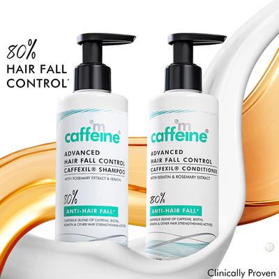 mCaffeine Caffexil Advanced Hair Fall Control Shampoo & Conditioner500ml 500 ml - Conditioners