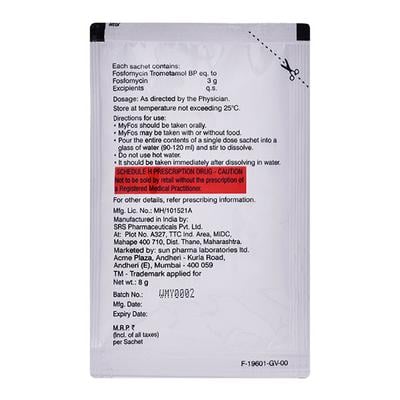 MYFOS Sachet 8gm - Bacterial Infections-OAB