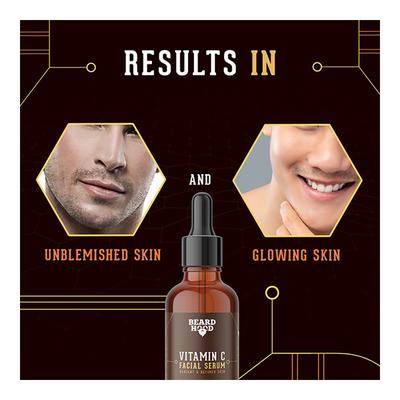Beardhood Vitamin C Facial Serum - Radiant & Redefined Skin 30 ml - Face Serum