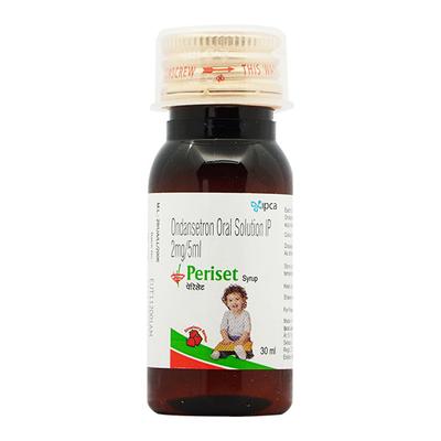 Periset Strawberry Flavour Syrup 30ml - Vomitting/Emesis-Ant