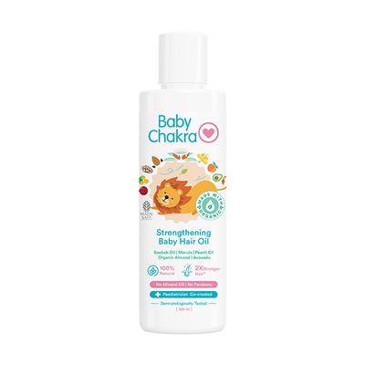 BabyChakra Strengthening Baby Hair Oil 100 ml - Hair Oils
