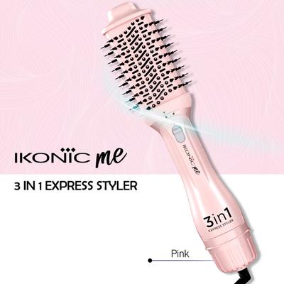 Ikonic Me 3 In 1 Express Styler - Pink 1's - Multi-Stylers