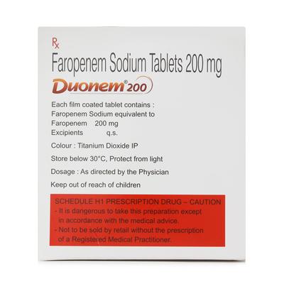 Duonem 200Mg Tablet 6's - Bacterial Infections-OBL