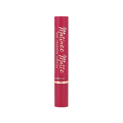 Matt Look Matinee Non Transfer Lipstick, Smudge- Resistant, Creamy Finish- Superhit 2.4 gm - Lipsticks