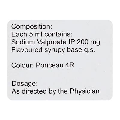 Valrate Syrup 100ml - Epilepsy/Convulsion-Ant