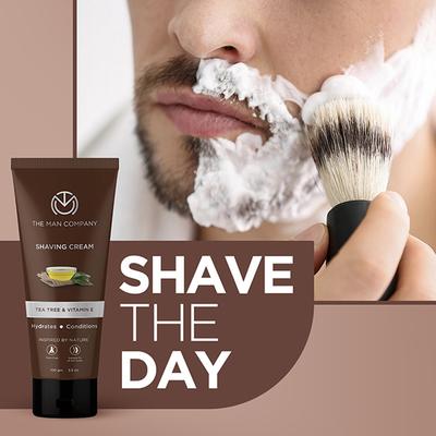 The Man Company Shaving Cream 100 gm - Beard Cream