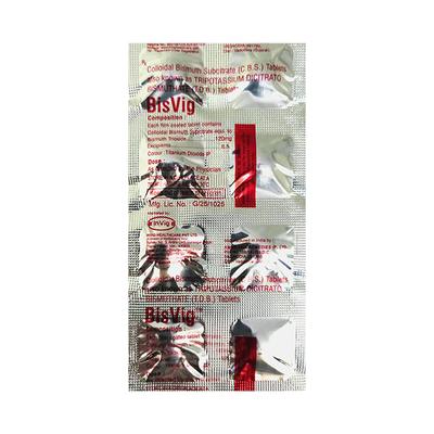 BISVIG Tablet 8's - Ulcer/Reflux/Flatulence-Aaa