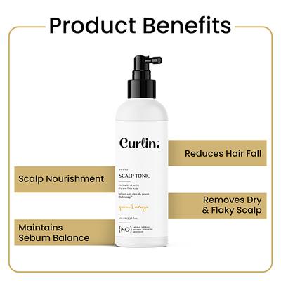 Curlin Undry Scalp Tonic 100 ml - Hair Serums