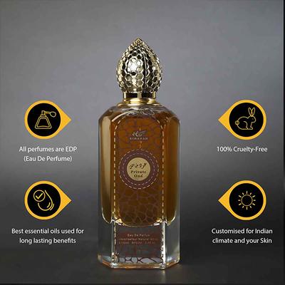 RIHANAH Private Oud Eau De Parfum for Men 100 ml - Men Perfumes (Edt/Edp)