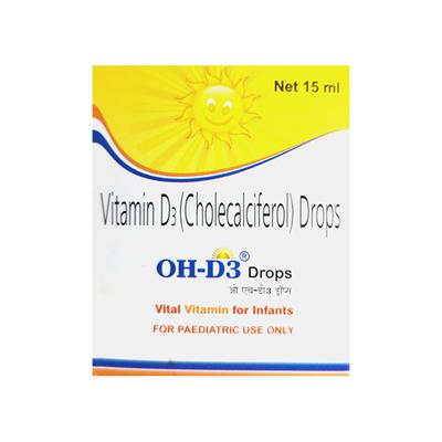 OH D3 Drops 15ml - Supplements-Vit