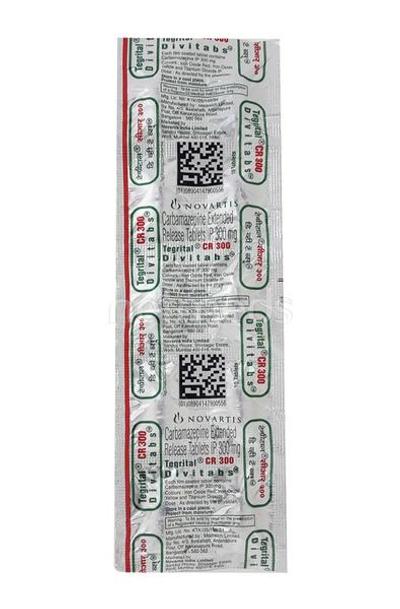 Tegrital CR 300mg Tablet 10'S - Epilepsy/Convulsion-Ant