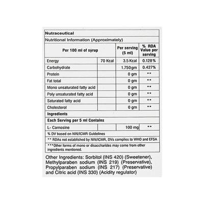 Cognicare Delicious Bubblegum Flavour Syrup 200ml - Supplements-Sup