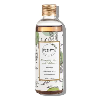 Fizzy Fern Hair Oil - Bhringraj, Neem and Shikakai 100 ml - Hair Oils
