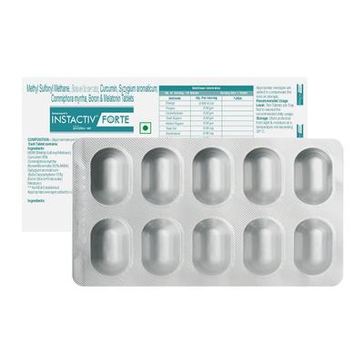 INSTACTIV FORTE Tablet 10's - Supplements-Sup