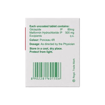 Glychek M Forte Tablet 15'S - Diabetes-Ant
