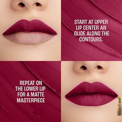 Lakme 9to5 Powerplay Priming Matte Lipstick, Lasts 16hrs, Red Velvet, 3.6 gm - Lipsticks