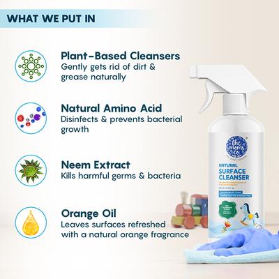 The Moms Co. Natural Liquid Cleanser 300 ml - Baby Safety