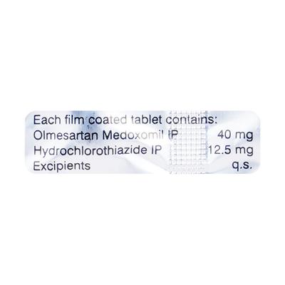 Olmy H 40mg Tablet 10'S - Hypertension-Ang