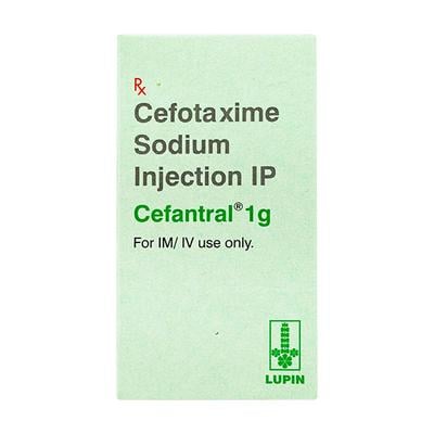 Cefantral 1gm Injection 1's - Bacterial Infections-Cep