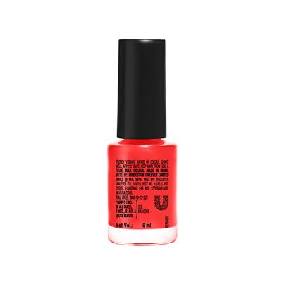 Lakme True Wear Color Crush Nail Polish, Long Lasting & Vibrant Nail Paint, 501, 6 ml - Nail Polish