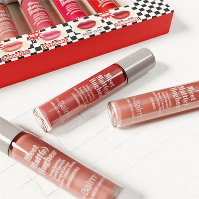 theBalm cosmetics Meet Matte Hughes 6-pc Mini Kit 14 Liquid Lipsticks 7.2 ml - Liquid Lipsticks