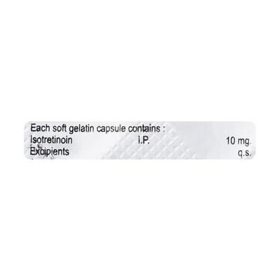 Ethitret 10mg Capsule 10'S - Acne-Acn