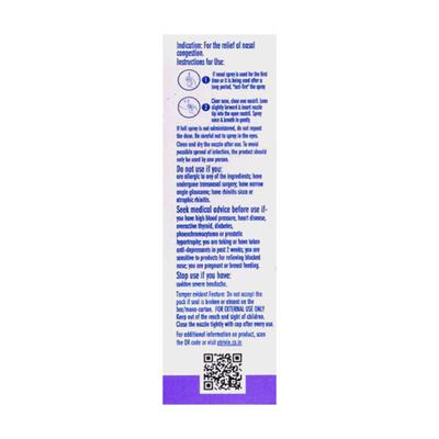 OTRIVIN ADVANCE 100md Nasal Spray 10g - Nasal Congestion-Nas