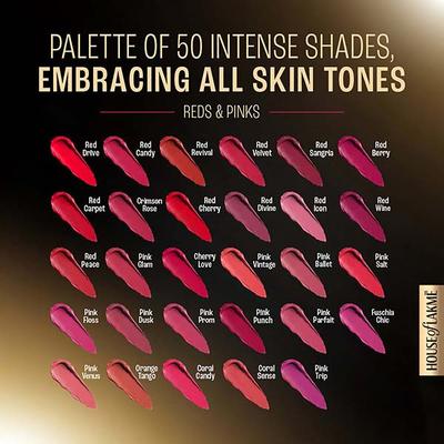 Lakme Forever Matte Liquid Lip, 16hr Lipstick, Red Sangria, 5.6ml - Liquid Lipsticks