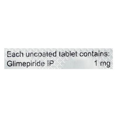 Geminor 1mg Tablet 10'S - Diabetes-Ant