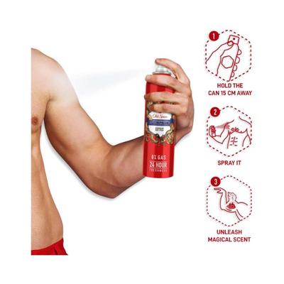 Old Spice The GentleMan Gift Pack Contains Old Spice LionPride and Wolfthorn 0% Gas Deodorants for Men, 140ml 2's - Men Deodorants/Roll-Ons