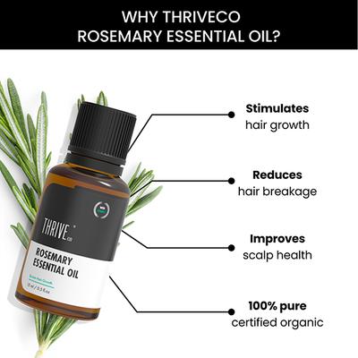 Thriveco Rosemary Essential Oil 15 ml - Essential Oils