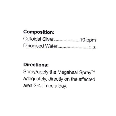 MEGAHEAL Spray 60ml - Skin Infections-Ski