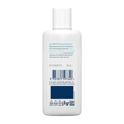 CeraVe Foaming Cleanser For Normal To Oily Skin 88 ml - Face Wash & Cleansers