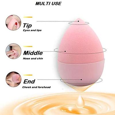 Basicare Ultra Blender, Pink, With Silicon Cover 1's - Sponges & Applicators