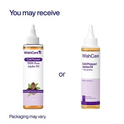 Wishcare 100% Pure Cold Pressed Jojoba Oil For Hair & Skin-Strengthens Hair-Moisturizes Skin (100ml) - Hair Oils