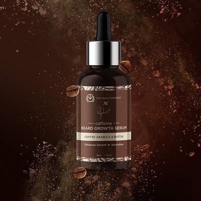 The Man Company Caffeine Beard Growth Serum 30 ml - Beard Oil