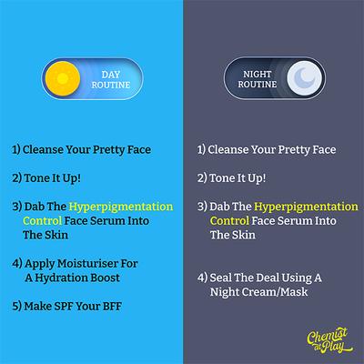Chemist At Play Hyperpigmentation Control Face Serum 30 ml - Face Serum