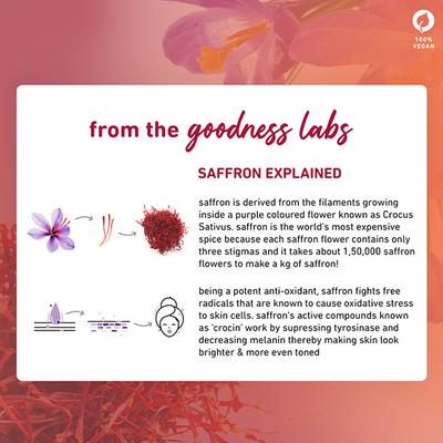 Plum Saffron & Kumkumadi Oil Glow Bright Moisturizer with SPF 35, Brightens Skin 50 gm - Face Moisturizers