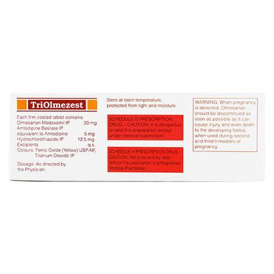 Triolmezest 20mg Tablet 10'S - Hypertension-Ang