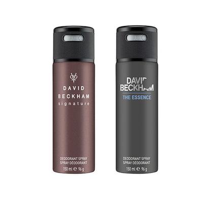 David Beckham Signature + Essence Deo Combo Set - Pack of 2 300 ml - Deodorants/Roll-Ons