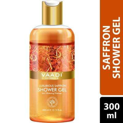 Vaadi Herbals Shower Gel - Luxurious Saffron 300 ml - Shower Gels & Body Wash