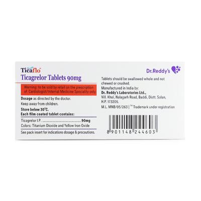 Ticaflo 90Mg Tablet 14's - Blood Clot-Ant