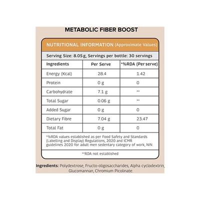 The Good Bug Metabolic Fiber Boost - 30 Servings 1's - Digestive Health