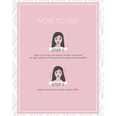 Fabessentials Rose Petal Cocoa Butter Lip Butter 5 gm - Lip Scrubs