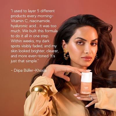 Inde Wild 15% Vitamin C With Turmeric, Niacinamide , Acne Scars, Hyperpigmentation Brightening 30 ml - Face Serum