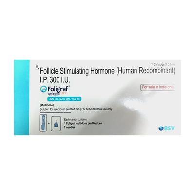 FOLIGRAF 300iu Prefilled Pen 0.5ml - Hormonal Therapy-Tro