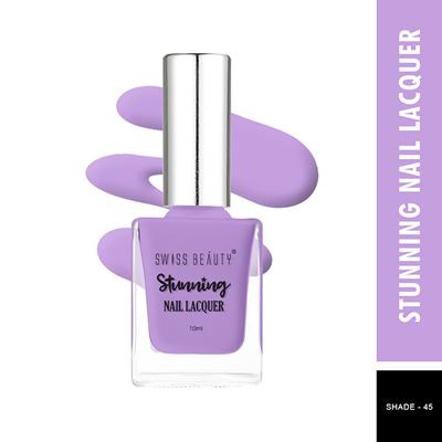 Swiss Beauty Stunning Nail Polish - (Shade-45) 10 ml - Nail Polish