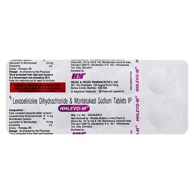 Hhlevo M Tablet 10'S - Allergies-Ant