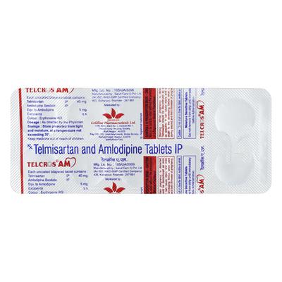 TELCROS AM Tablet 10's - Hypertension-Ang